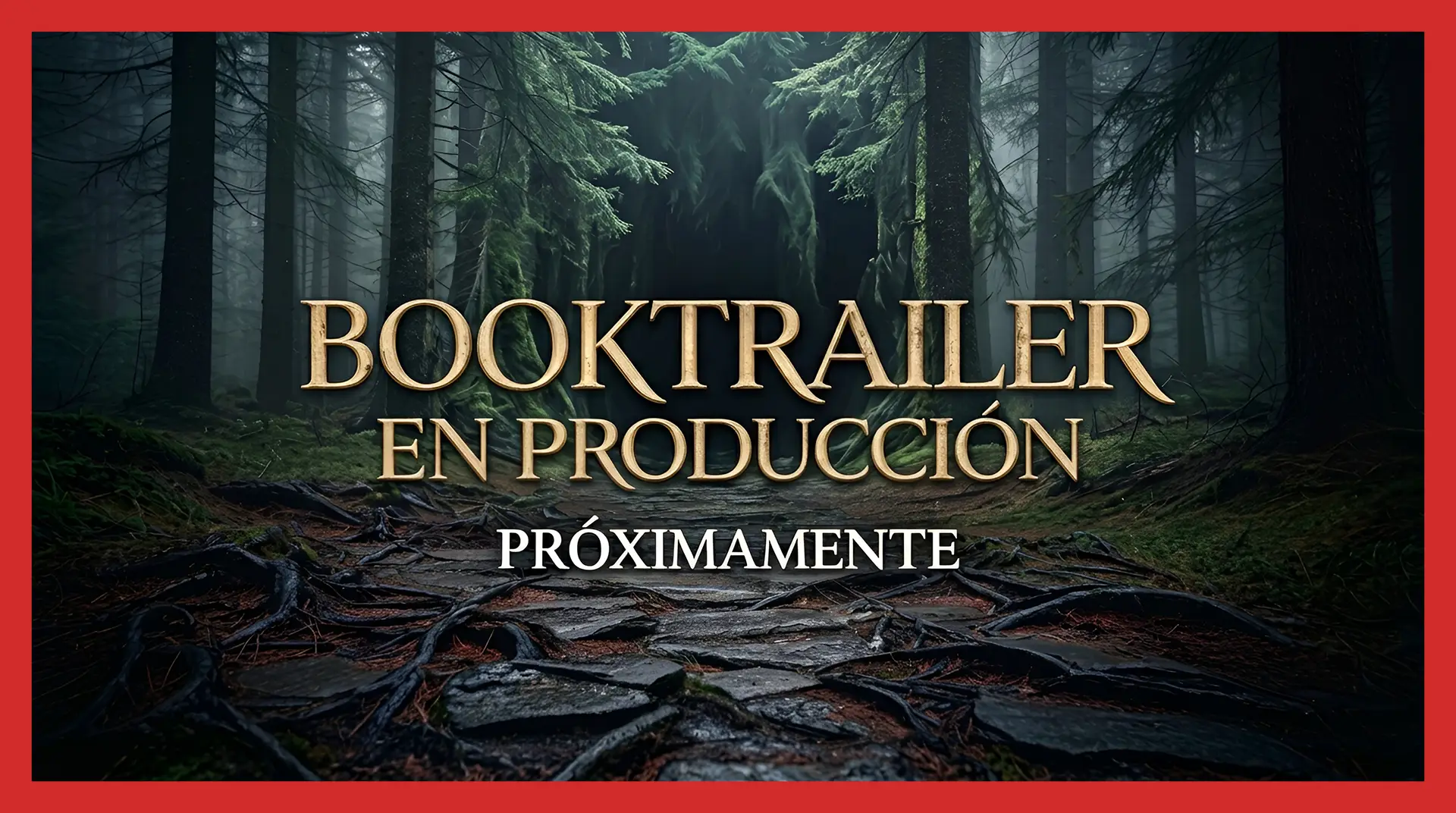 Imagen promocional del booktrailer en producción para la novela El Umbral del Séptimo Día de J. Waldo.